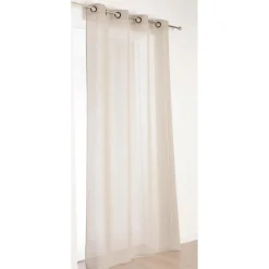 Voilage oeillet Melisse beige