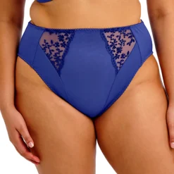 ZARLA Slip jambe échancrée - Saphir bleu